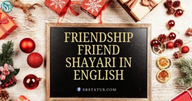 Friendship Shayari In English