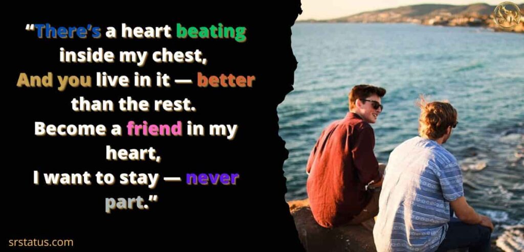 emotional trust friendship shayari in english