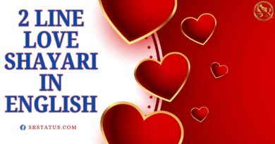 2 Line Love Shayari In English