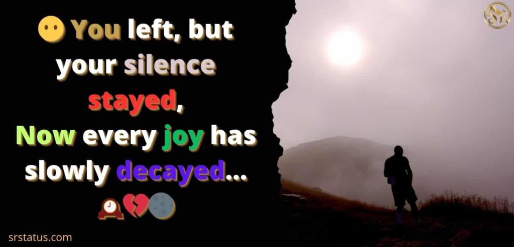 2 line broken heart alone sad shayari in english