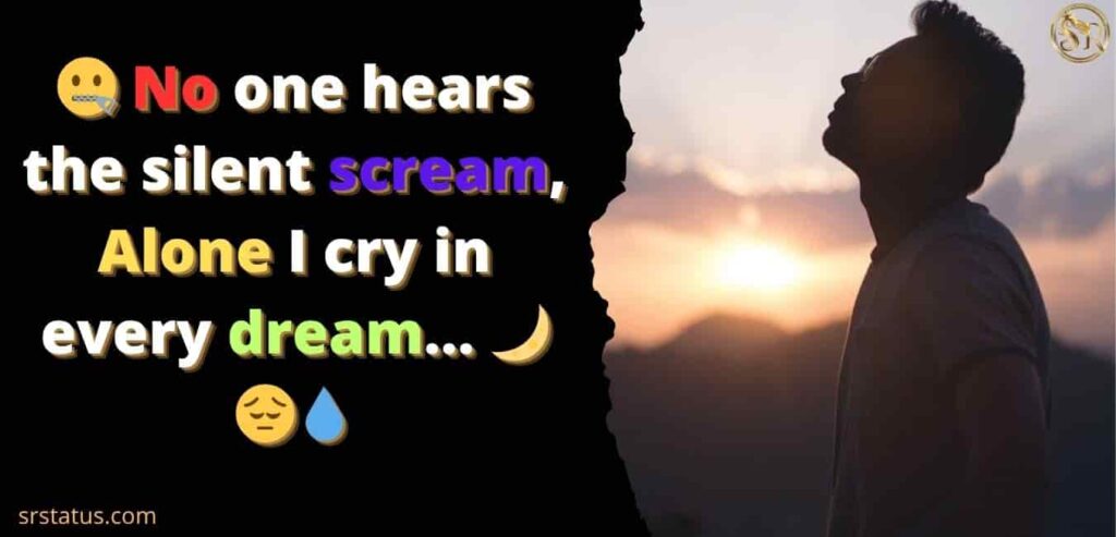 Alone Sad Shayari English