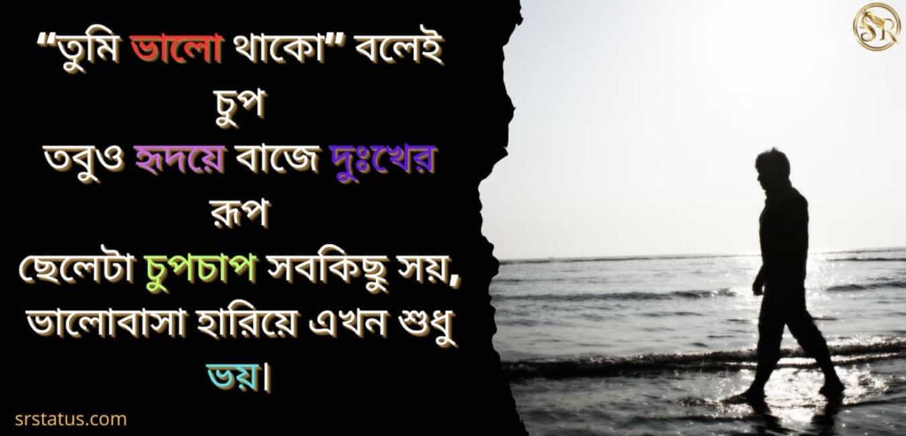 ইমোশনাল ছেলেদের কষ্টের স্ট্যাটাস